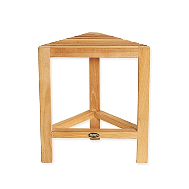 ARB Teak & Specialties Fiji Teak Small Corner Foot Rest. View a larger version of this product image.