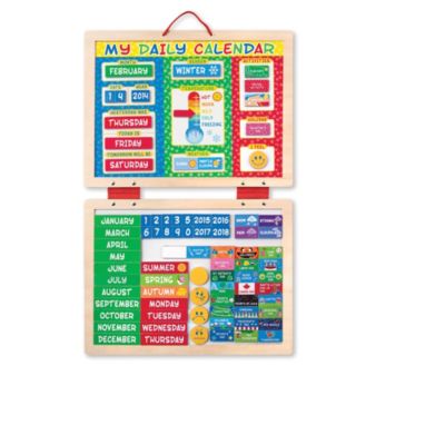 melissa and doug calendar replacement magnets