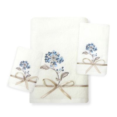 Croscill® Christina Bath Towel In Blue | Bed Bath & Beyond