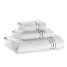 Wamsutta® Hotel Micro-Cotton Fingertip Towel in White/Tan