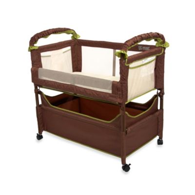 arm's reach co sleeper brown