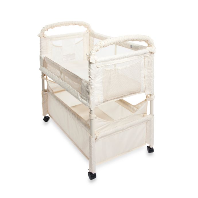 Arm S Reach Clear Vue Co Sleeper In Natural Buybuy Baby