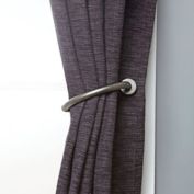 Umbra&reg; Cappa Decorative Window Curtain Hardware in Brushed Pewter