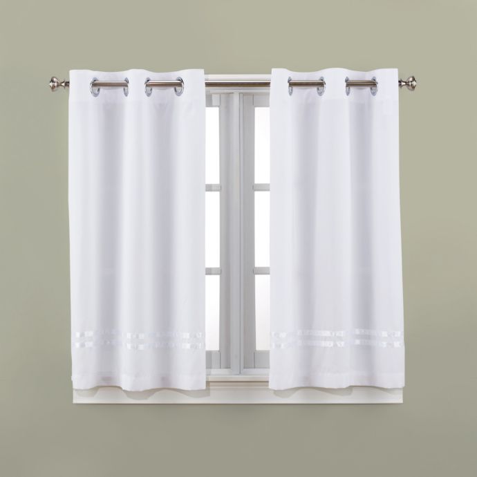 Hookless® Escape 45Inch Bath Window Curtain Panels Bed Bath and