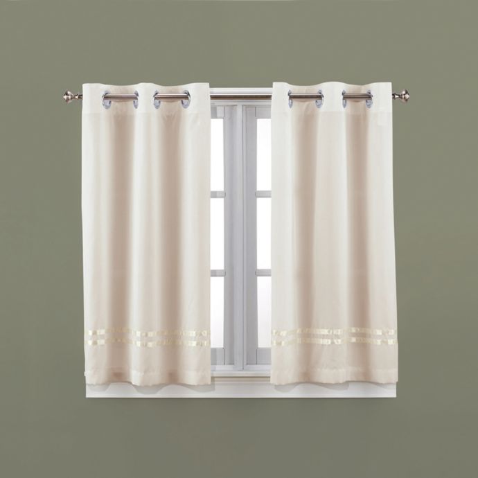 Hookless® Escape 45Inch Bath Window Curtain Panels Bed Bath and