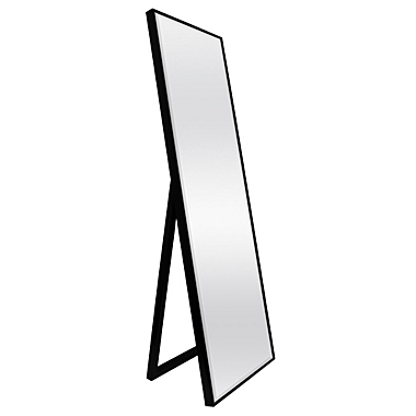 MCS Cheval 59.5-Inch x 19.5-Inch Rectangular Floor Mirror in Black. View a larger version of this product image.