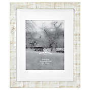 Bee &amp; Willow&trade; 11-Inch x 14-Inch Matted Wood Picture Frame in White