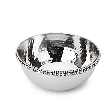 Classic Touch Stainless Steel Round Candy Dish. View a larger version of this product image.