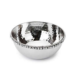 Classic Touch Stainless Steel Round Candy Dish