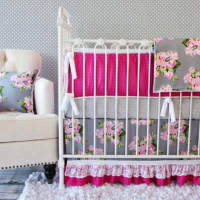 vintage floral crib bedding sets