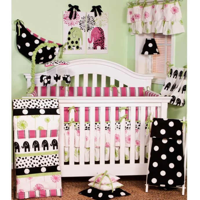 Cotton Tale Designs Hottsie Dottsie Crib Bedding Collection Bed