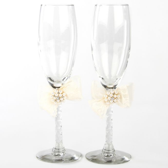 Ivy Lane Design Delilah Toasting Flutes (Set of 2) Bed Bath & Beyond