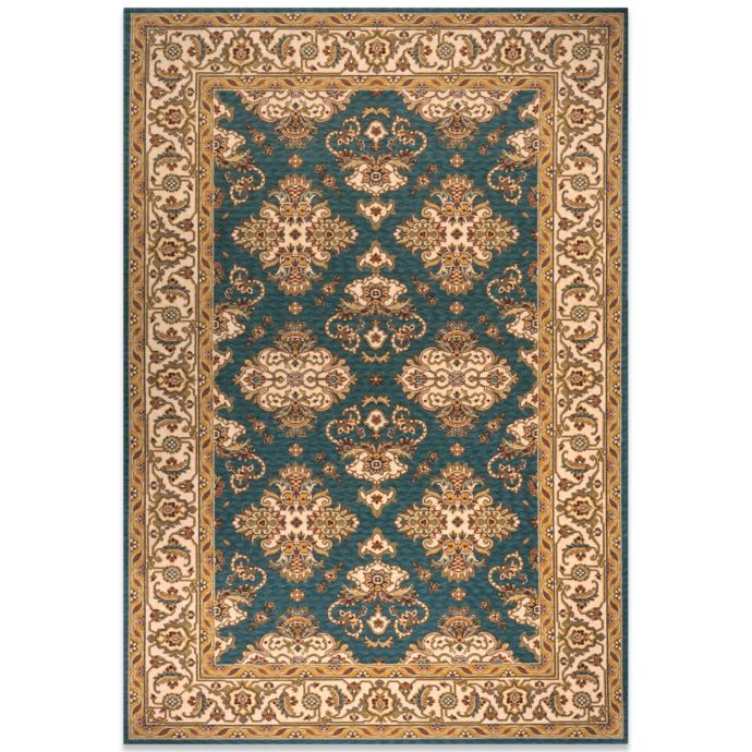 Momeni Persian Garden Teal Blue Rug Bed Bath Beyond