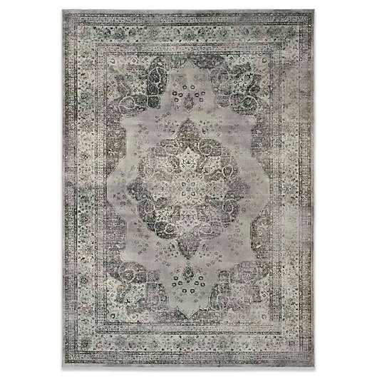 Alternate image 1 for Eloquence 6-Foot 7-Inch x 9-Foot 2-Inch Vintage Grey Rug