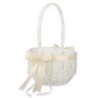 Alternate image 0 for Ivy Lane Design&trade; Chantilly Lace Flower Girl Basket in Ivory