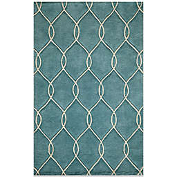 Momeni Bliss 8-Foot x 10-Foot Rug in Teal