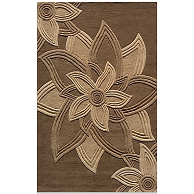 Momeni Delhi 8-Foot x 10-Foot Rug in Mocha. View a larger version of this product image.