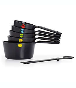 Set de tazas medidoras de polipropileno OXO Good Grips® color negro