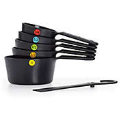 OXO Good Grips&reg; 6-Piece Plastic Measuring Cups in Black
