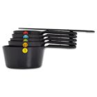 Alternate image 4 for OXO Good Grips&reg; 6-Piece Plastic Measuring Cups in Black