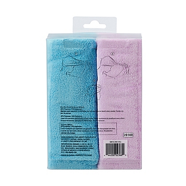 StyleWurks&trade; 2-Pack Hair Turban in Pink/Blue. View a larger version of this product image.