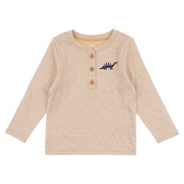 ever &amp; ever&trade; Long Sleeve Henley Tee. View a larger version of this product image.