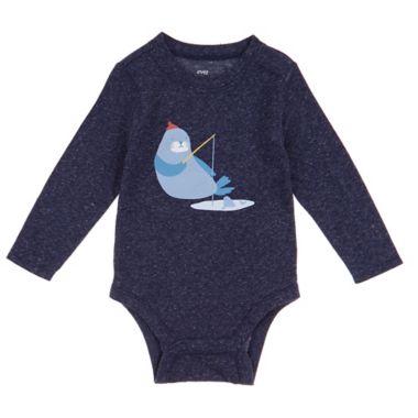 ever &amp; ever&trade; Size 9M 2-Piece Fishing Seal Bodysuit and Jogger Set in Navy Peacoat. View a larger version of this product image.
