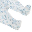 Alternate image 3 for ever &amp; ever&trade; Newborn 2-Piece Ruffle Footie and Headband Set in Blue Floral