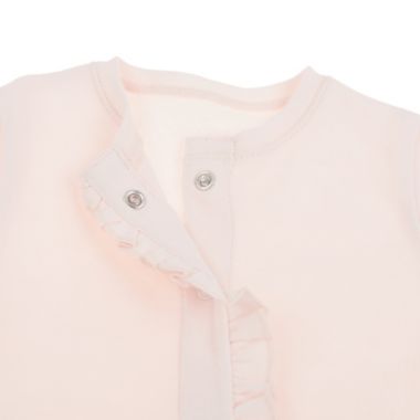 ever &amp; ever&trade; Newborn 2-Piece Ruffle Footie and Headband Set in Rosewater. View a larger version of this product image.