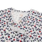 Alternate image 2 for ever &amp; ever&trade; Size 3M 2-Piece Ruffle Footie and Headband in White Mini Floral