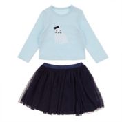 ever &amp; ever&trade; 2-Piece Ballerina Top and Tutu Set in Blue Omphalodes