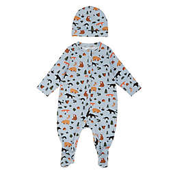 ever & ever™ 2-Piece Footies and Hat Set in Woodland Trail