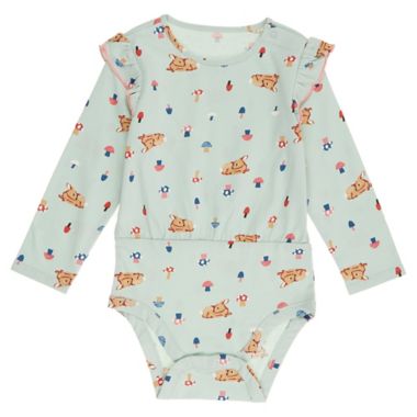ever &amp; ever&trade; Size 12M 2-Piece Long Sleeve Bodysuit and Pant Set in Strawberry Ice. View a larger version of this product image.