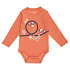 Alternate image 0 for ever &amp; ever&trade; Size 6M Loopy Drive Embroidered Long Sleeve Bodysuit in Orange Mango