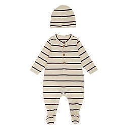 ever & ever™ 2-Piece Henley Footie and Hat Set