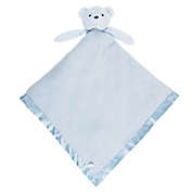 ever &amp; ever&trade; Bear Lovey Blanket with Satin Trim in Blue