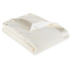Alternate image 0 for ever &amp; ever&trade; Fleece Blanket with Satin Trim in Vanilla Ice