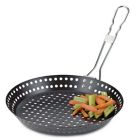 Alternate image 0 for Just Grillin&rsquo; Steel Round Nonstick 12-Inch Grill Skillet