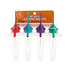 Alternate image 2 for Ice Pop Maker Molds with Sipper Straw Bases (Set of 4)