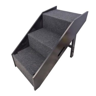 Pawslife&reg; Deluxe Collapsible Pet Step/Ramp in Black. View a larger version of this product image.