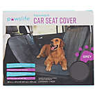 Alternate image 1 for Pawslife&reg; Quilted Pet Hammock Car Seat Cover in Grey