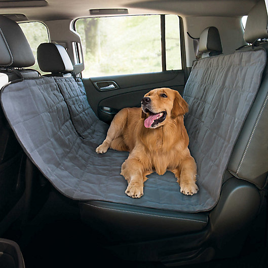 Alternate image 1 for Pawslife® Quilted Pet Hammock Car Seat Cover