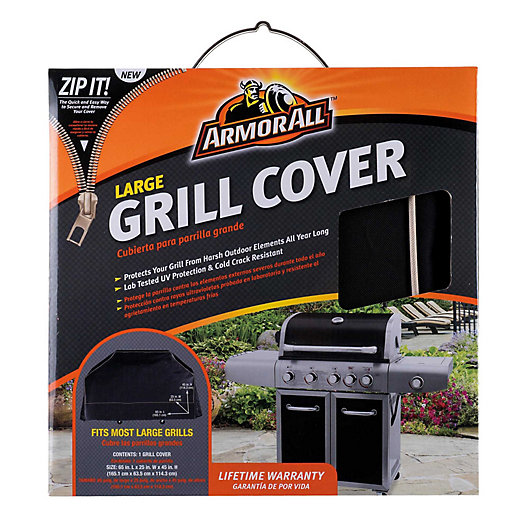 Alternate image 1 for Armor All® Grill Cover in Black