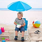 Kid&#39;s Beach Chair & Personalized Umbrella Set