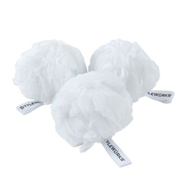 StyleWurks&trade;  Mesh Bath Sponge in White. View a larger version of this product image.