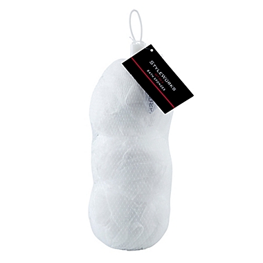 StyleWurks&trade;  Mesh Bath Sponge in White. View a larger version of this product image.
