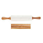 Alternate image 1 for Artisanal Kitchen Supply&reg; Marble Rolling Pin with Holder