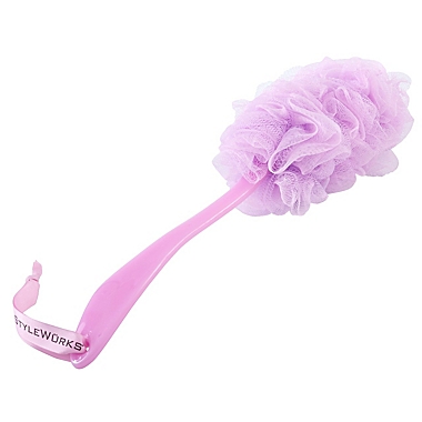 StyleWurks&trade; Lux Back Brush in Pink. View a larger version of this product image.
