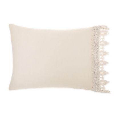 Wamsutta&trade; Vintage Evelyn Lace King Pillow Sham in Pink