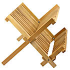 Alternate image 0 for Bamboo Folding Dish Rack